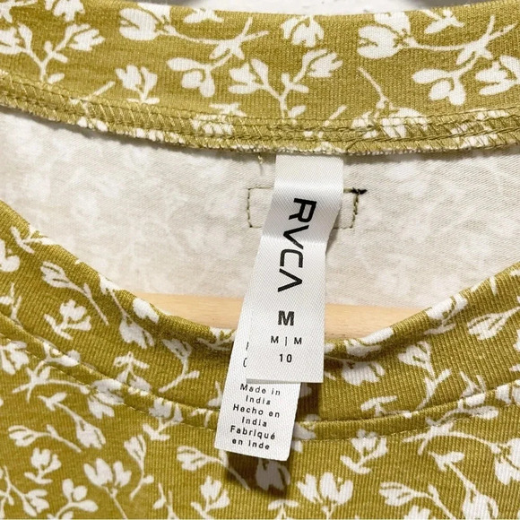 NWT RVCA City Vibes Babydoll Mini Dress Size M/10 - Picture 11 of 15